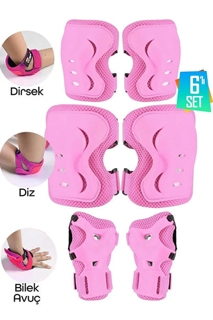 LED Işıklı Çocuk Scooter + Ücretsiz Koruyucu Set (Dengeli & Güvenli Sürüş)