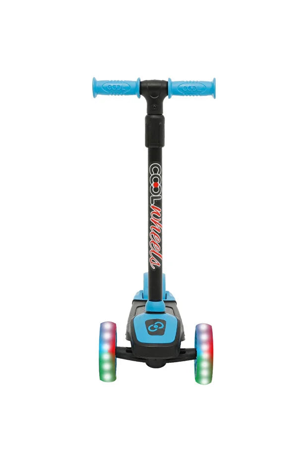 Led Işıklı 3 Tekerlekli Yükseklik Ayarlı Twist Scooter