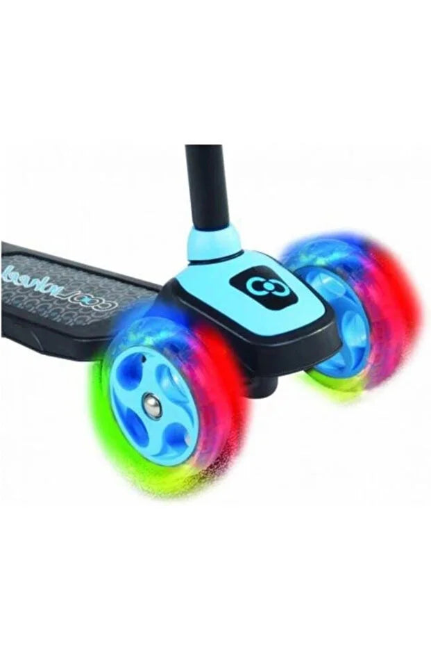 Led Işıklı 3 Tekerlekli Yükseklik Ayarlı Twist Scooter