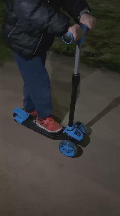 Led Işıklı 3 Tekerlekli Yükseklik Ayarlı Twist Scooter