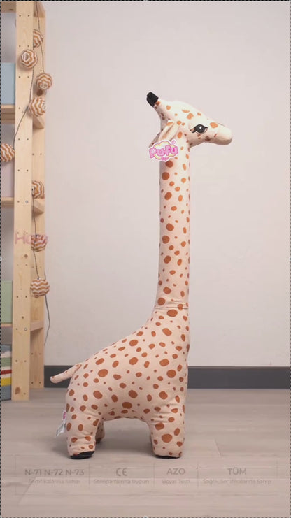 Zürafa Peluş Oyuncak (1 METRE) Yastık