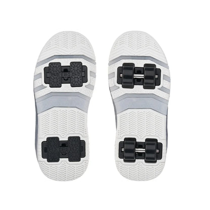 Kız Çocuk Patenli, Işıklı Rahat Mor Spor Ayakkabı&Sneaker | 4 Teker Kaykay Ayakkabı