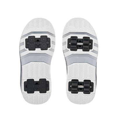 Kız Çocuk Patenli, Işıklı Rahat Mor Spor Ayakkabı&Sneaker | 4 Teker Kaykay Ayakkabı