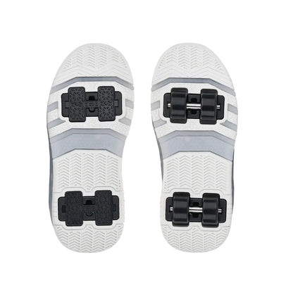 Kız Çocuk Patenli, Işıklı Rahat Mor Spor Ayakkabı&Sneaker | 4 Teker Kaykay Ayakkabı